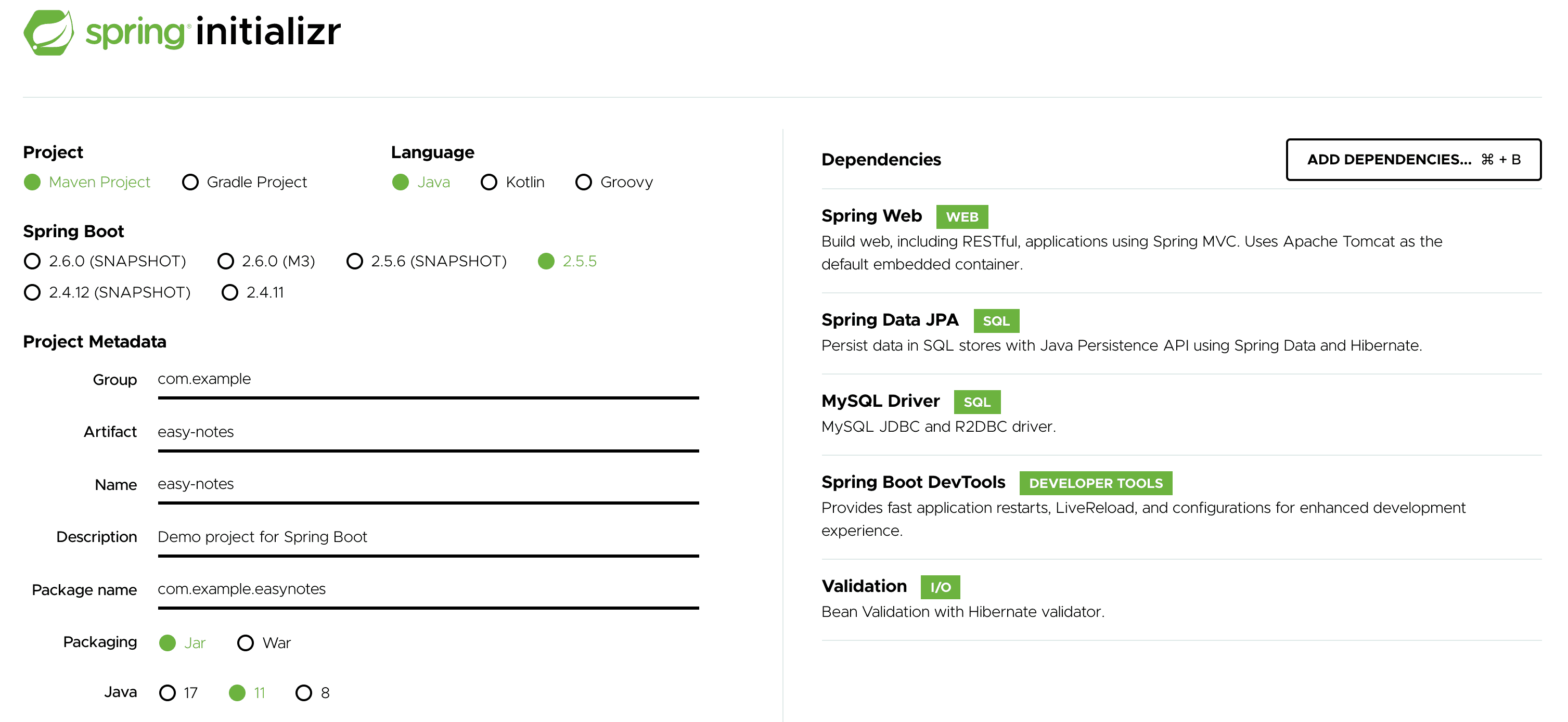 RESTful API Example with Spring Data REST, Spring Boot Tutorial