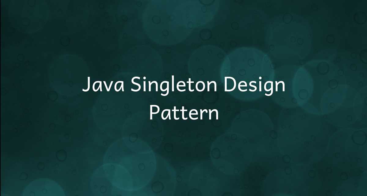 Thread-safe Singleton in Java using Double Checked Locking Idiom