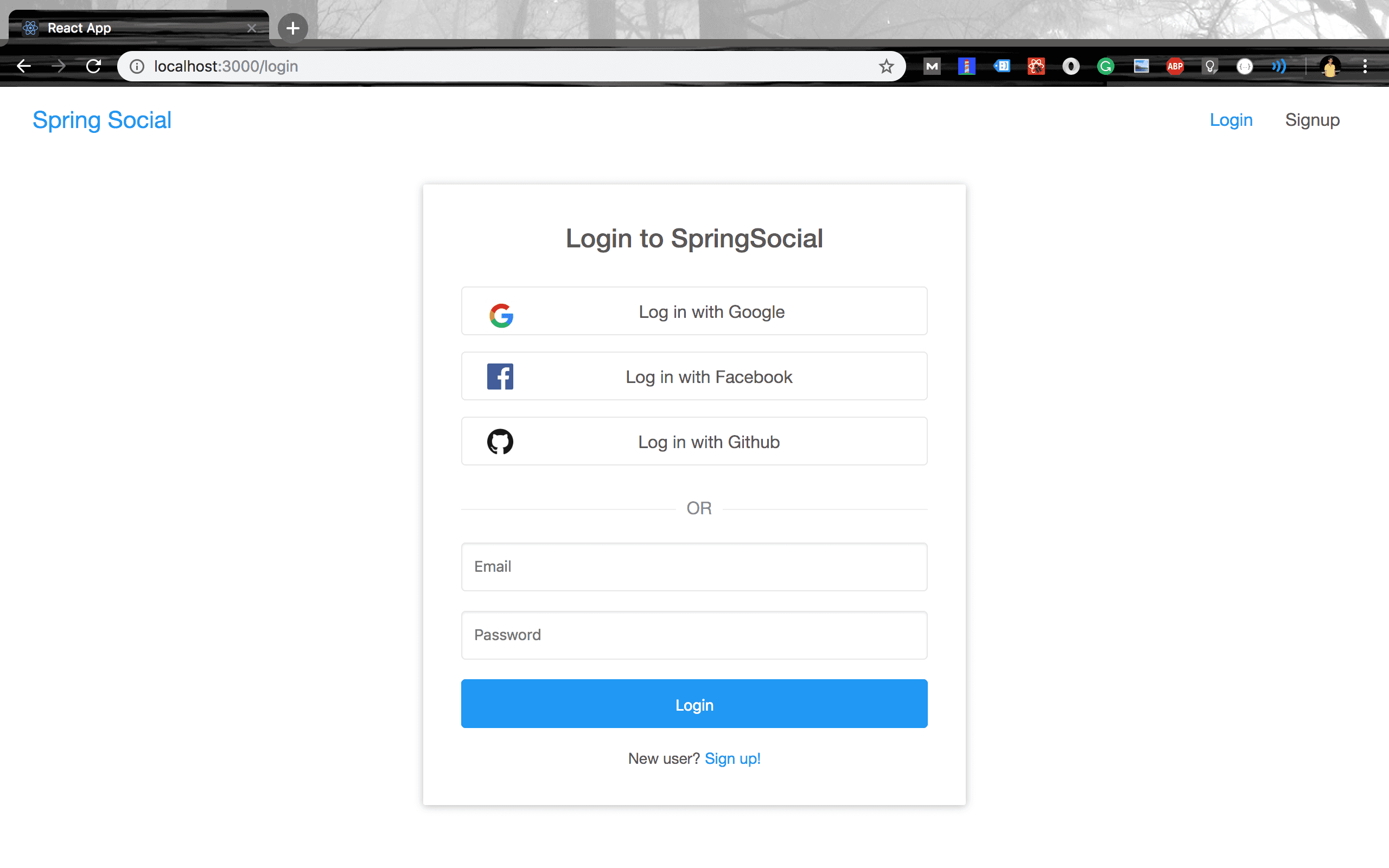 GitHub - nmelgar/facebook-login: Facebook login page, works better