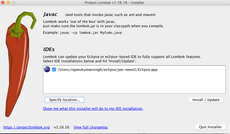 Lombok Installer