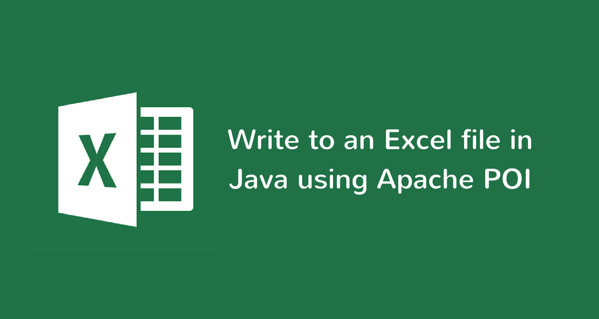 Excel Read Write Example using Apache POI HSSF and XSSF Library